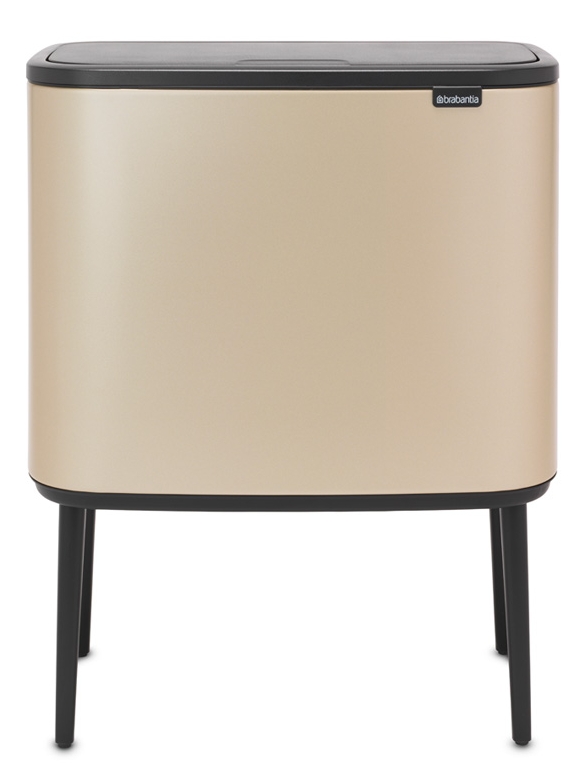 Brabantia Bo Papierkorb 36 l gold 304583
