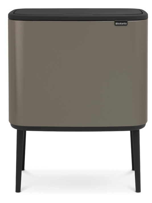 Brabantia Bo Müllcontainer 34 l grau 316142