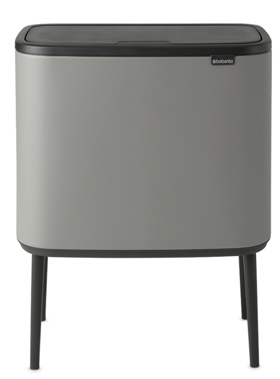Brabantia Bo Müllcontainer 34 l grau 127243