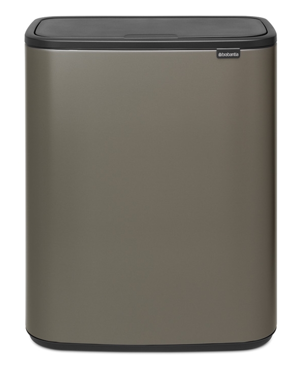 Brabantia Bo Müllcontainer 60 l grau 221521