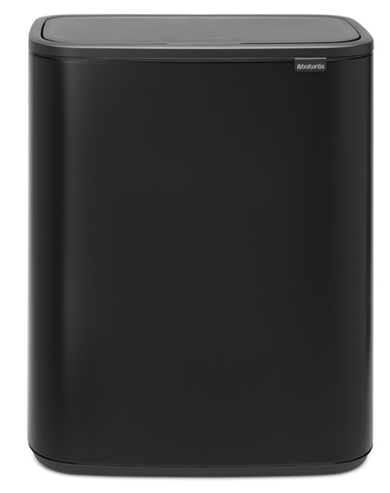 Brabantia Bo Müllcontainer 60 l schwarz 221484
