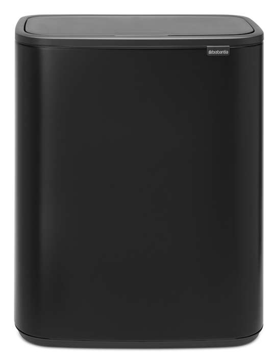 Brabantia Bo Müllcontainer 60 l schwarz 223020