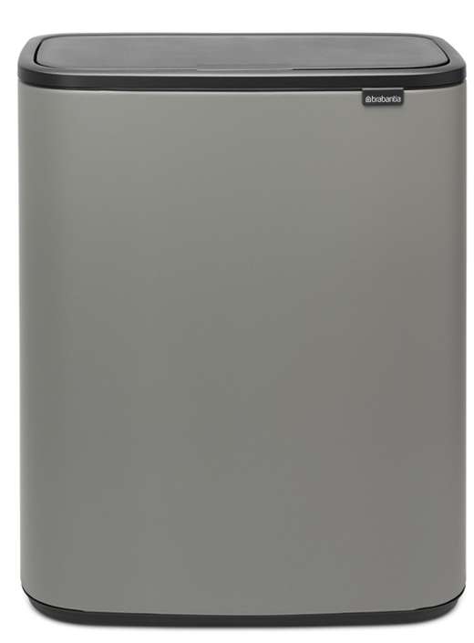 Brabantia Bo Müllcontainer 60 l grau 223129