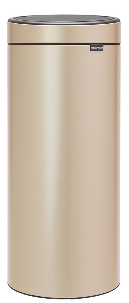 Brabantia Touch Bin Papierkorb 30 l gold 304507