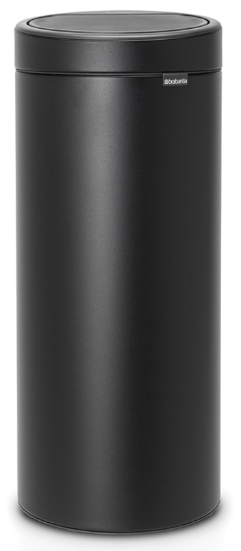 Brabantia Touch Bin Papierkorb 30 l schwarz 128967