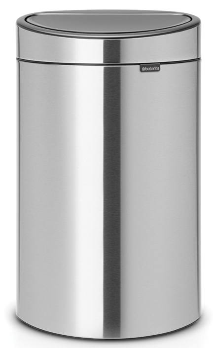 Brabantia Touch Bin Papierkorb 40 l stahl-grau 114823
