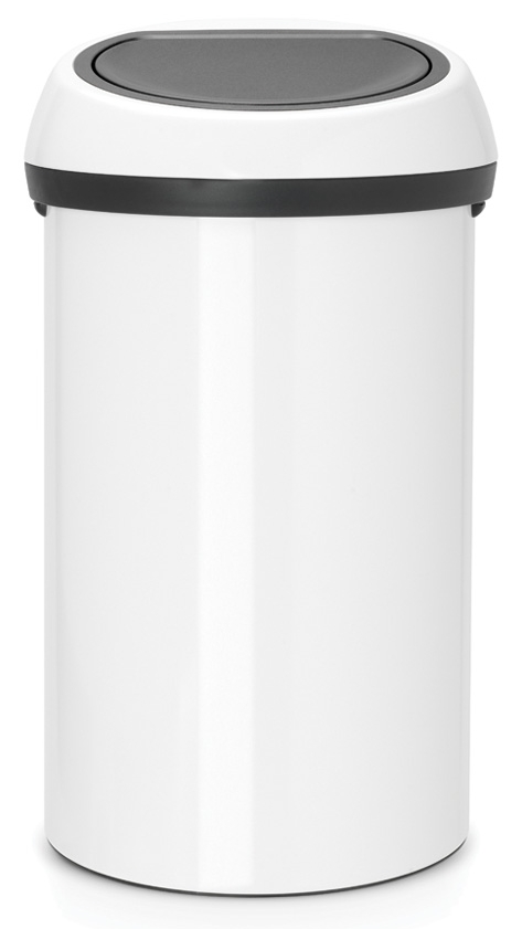Brabantia Touch Bin Müllcontainer 60 l weiß 108686