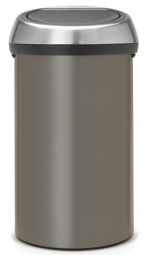 Brabantia Touch Bin Müllcontainer 60 l grau 402463