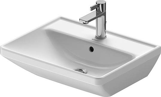Duravit D-Neo Waschbecken 55x44 cm rechteckig Klassisch weiß 2366550000