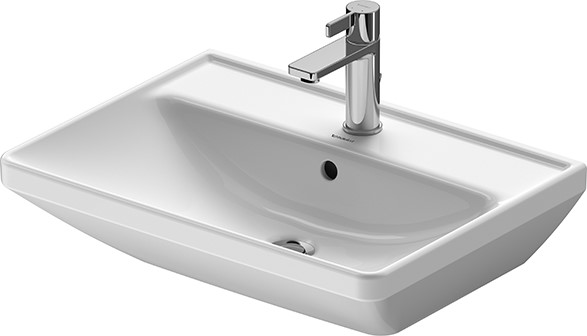 Duravit D-Neo Waschbecken 60x44 cm rechteckig Klassisch weiß 2366600000