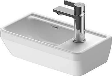 Duravit D-Neo Waschbecken 40x22 cm rechteckig Klassisch weiß 0739400041