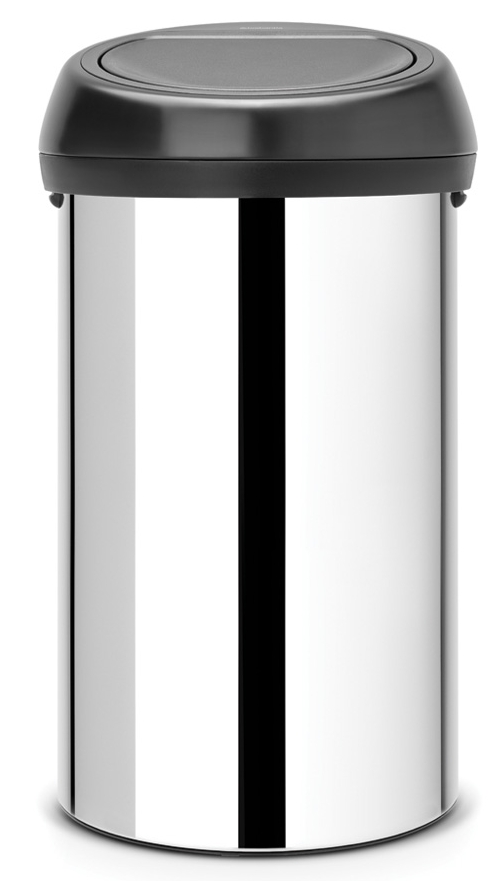 Brabantia Touch Bin Müllcontainer 60 l stahl 402586