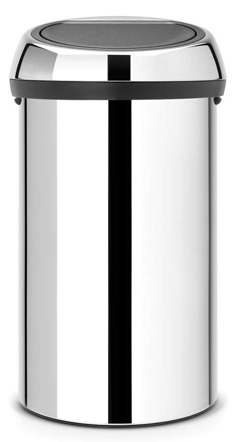 Brabantia Touch Bin Müllcontainer 60 l stahl 402609