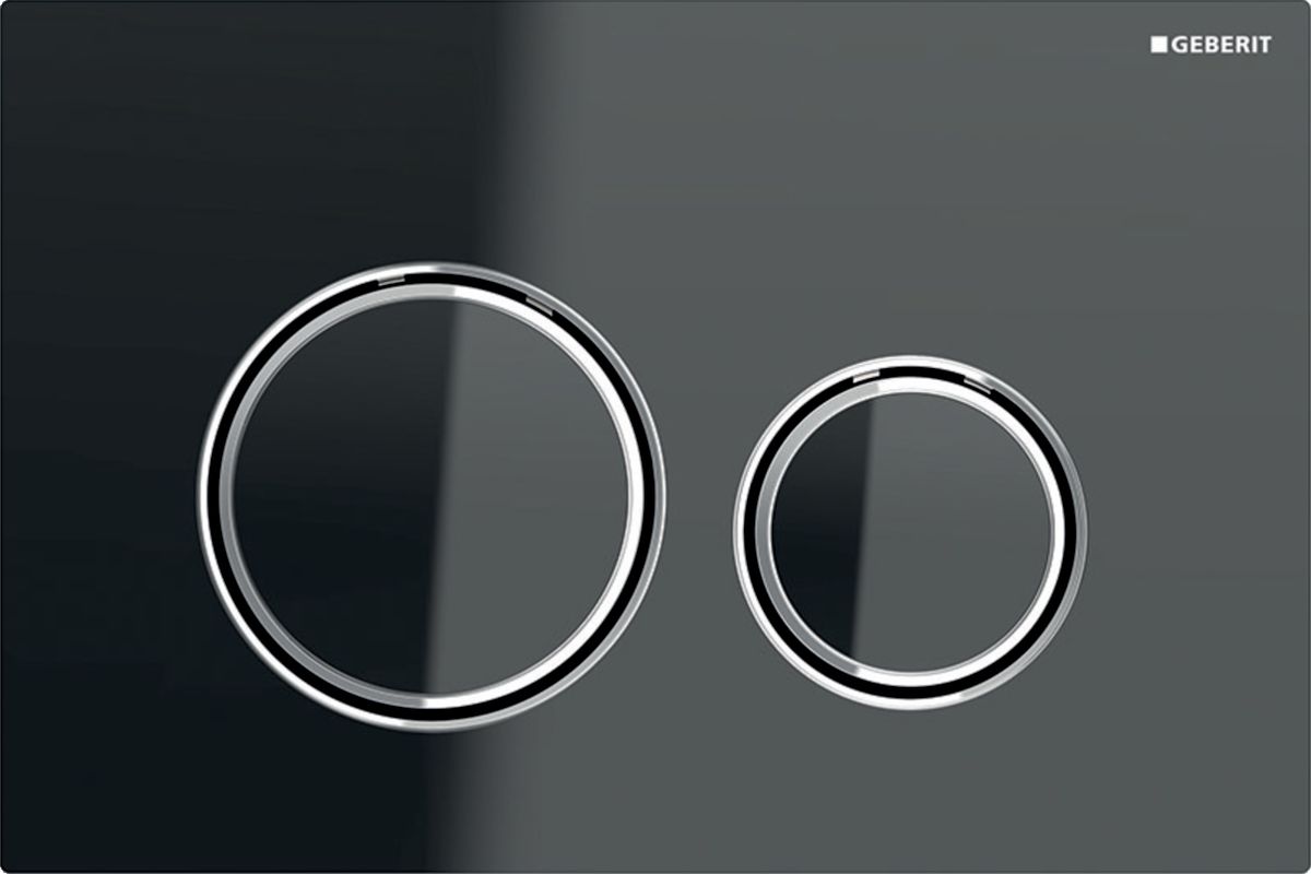 Geberit Sigma50 Betätigungsplatte für Toilette glänzender Chrom 115.884.JK.1