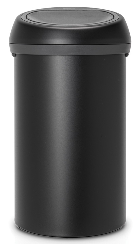 Brabantia Touch Bin Müllcontainer 60 l schwarz 128981