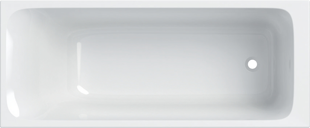 Geberit Tawa Rechteckige Badewanne 170x75 cm weiß 554.121.01.1