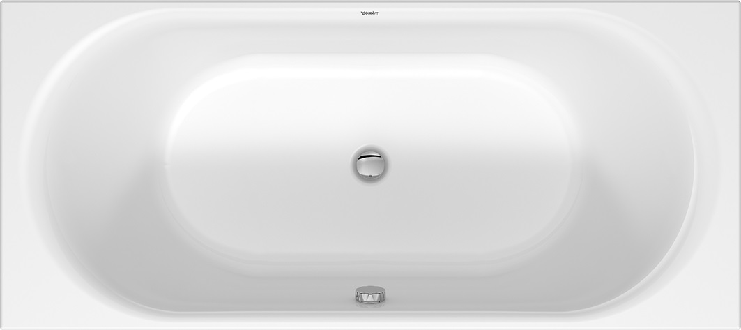 Duravit D-Neo Rechteckige Badewanne 180x80 cm weiß 700476000000000