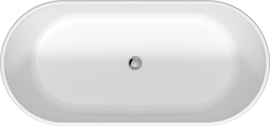 Duravit D-Neo Freistehende Badewanne 160x75 cm oval weiß 700477000000000
