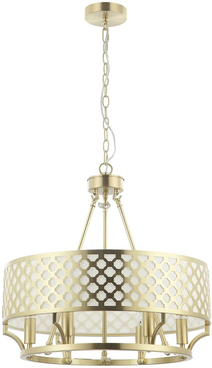 Open Design Verno Pendelleuchte 6x12 W weiß-gold OR84382