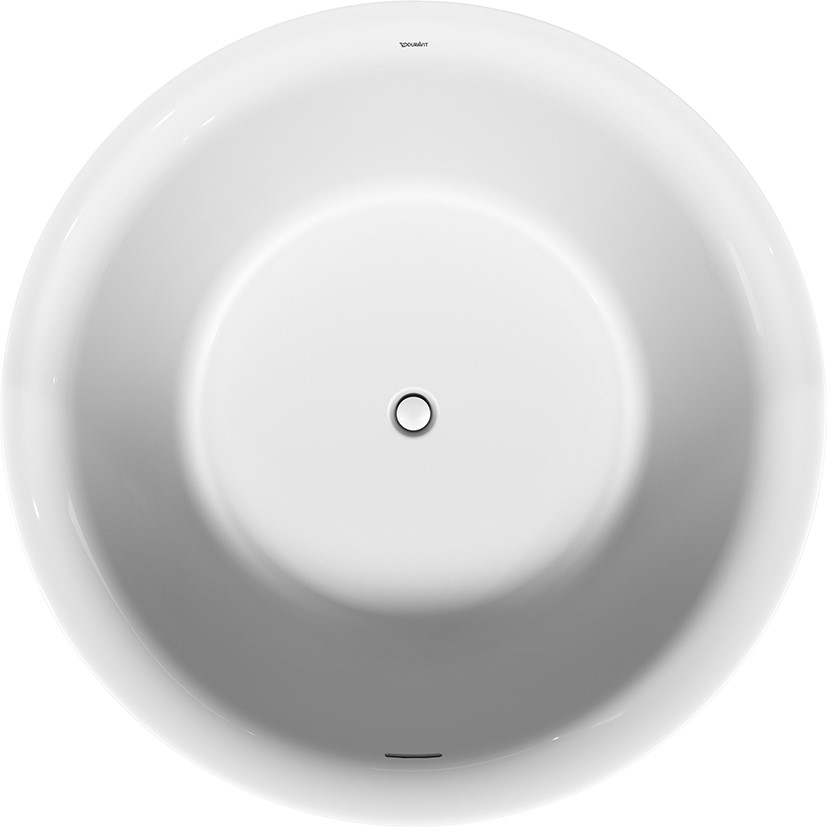 Duravit White Tulip Freistehende Badewanne 140x140 cm rund weiß 700470000000000