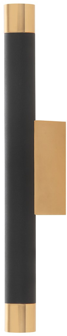 Open Design Q Leuchter 2x3.5 W schwarz-gold OR84573