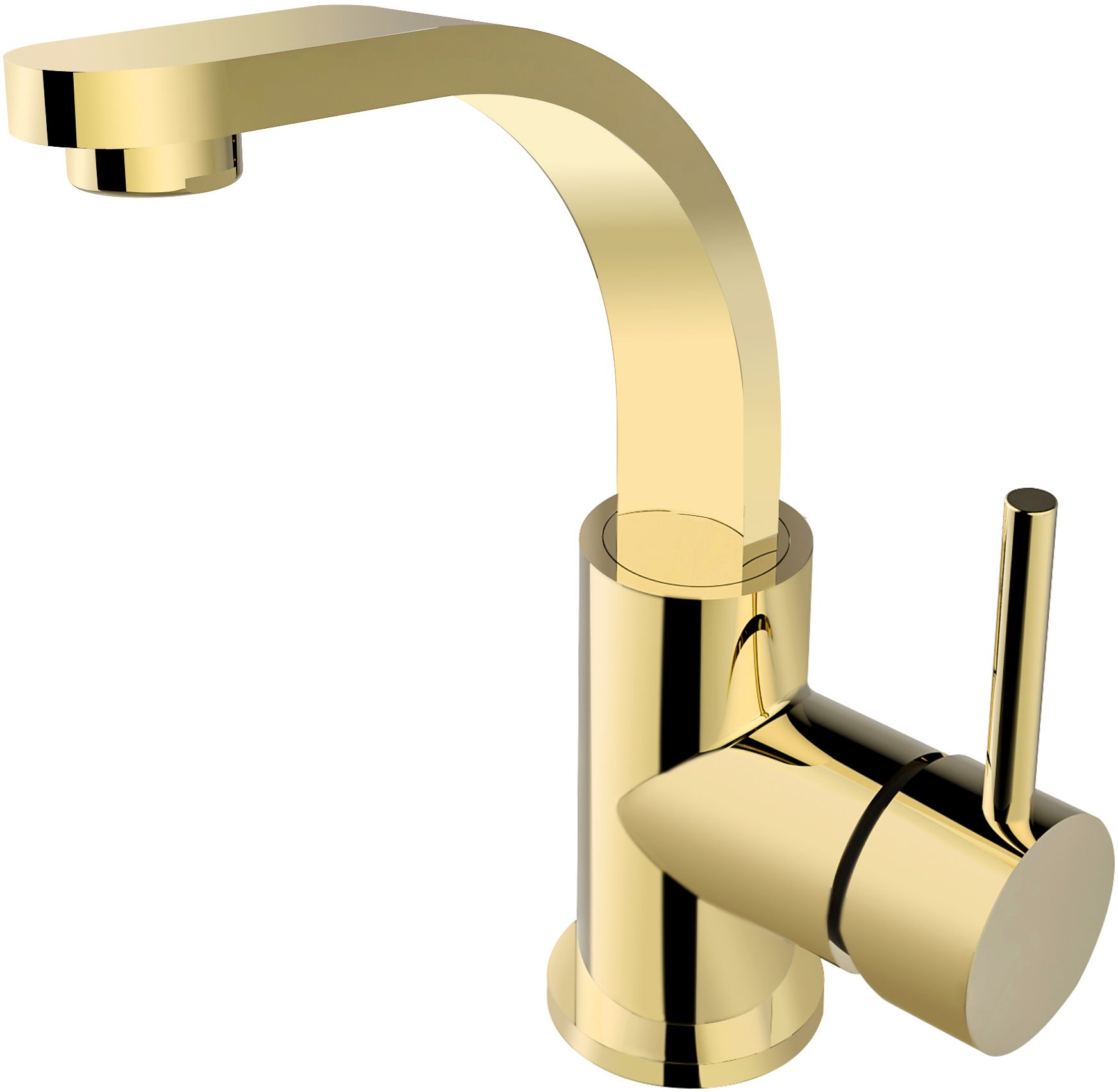 Besco Decco waschbeckenhahn stehend gold BU-DII-ZL