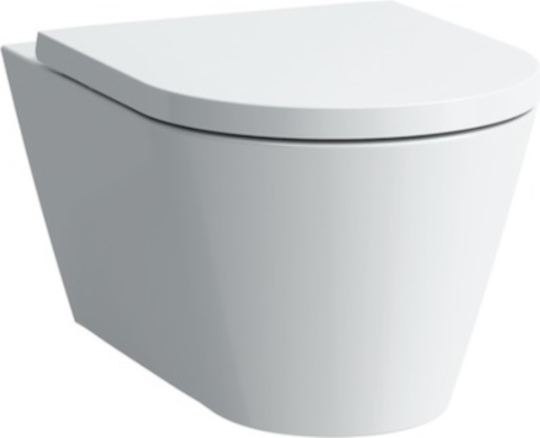 Laufen Kartell WC-Becken hängend Spülrandlos weiß Glanz H8203374000001