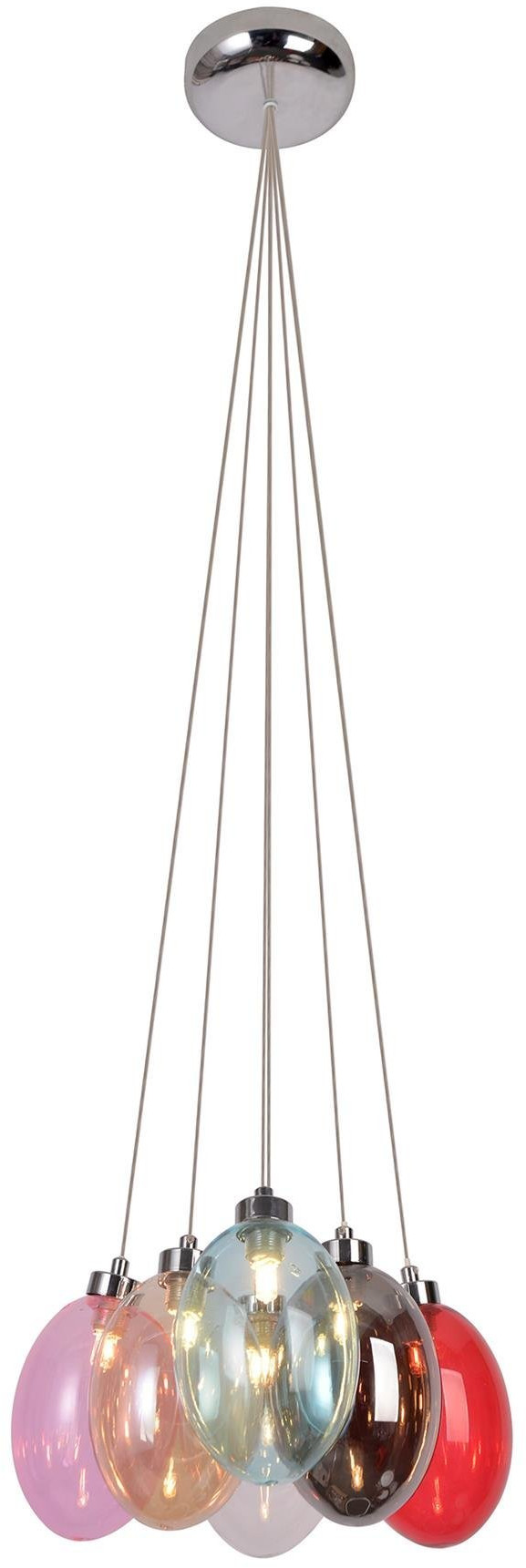 Ledea Lukka Pendelleuchte 6x10 W mehrfarbig 50106168