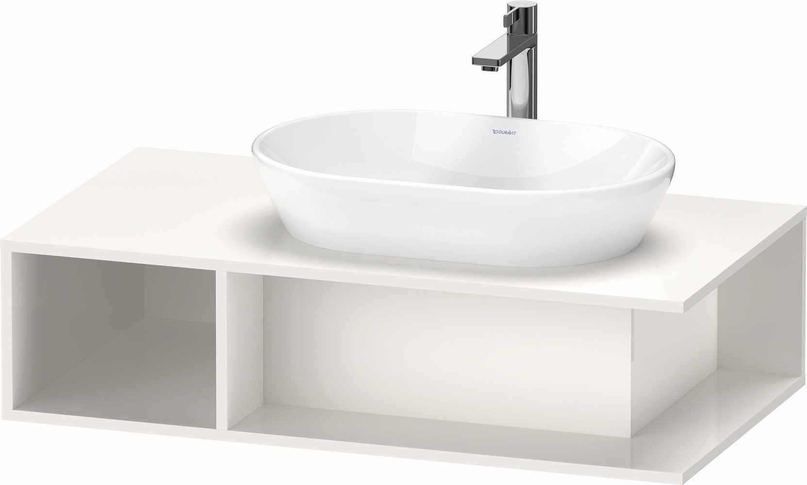 Duravit D-Neo Kabinett 100x55x26 cm Unterschrank hängend weiß DE495902222
