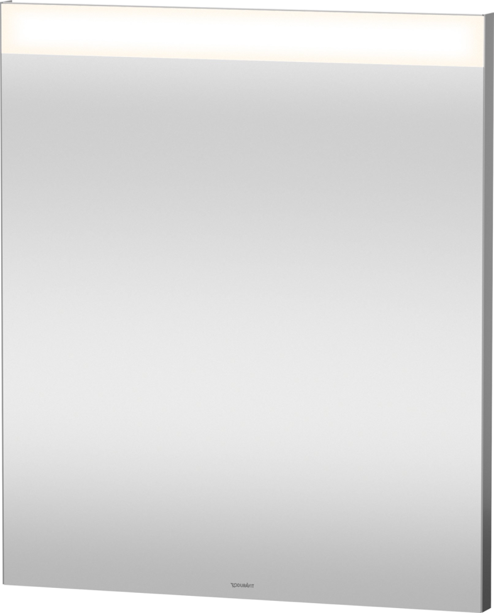 Duravit D-Neo Spiegel 60x70 cm rechteckig mit Beleuchtung silber LM7835000000000