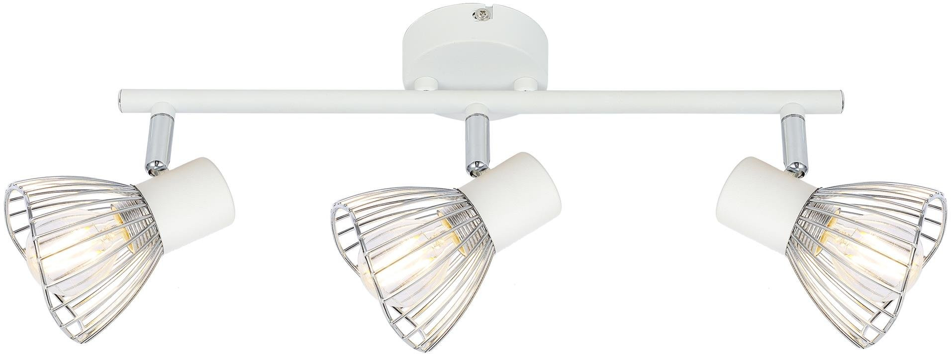 Candellux Fly Deckenlampe 3x40 W weiß-chrom 93-61973