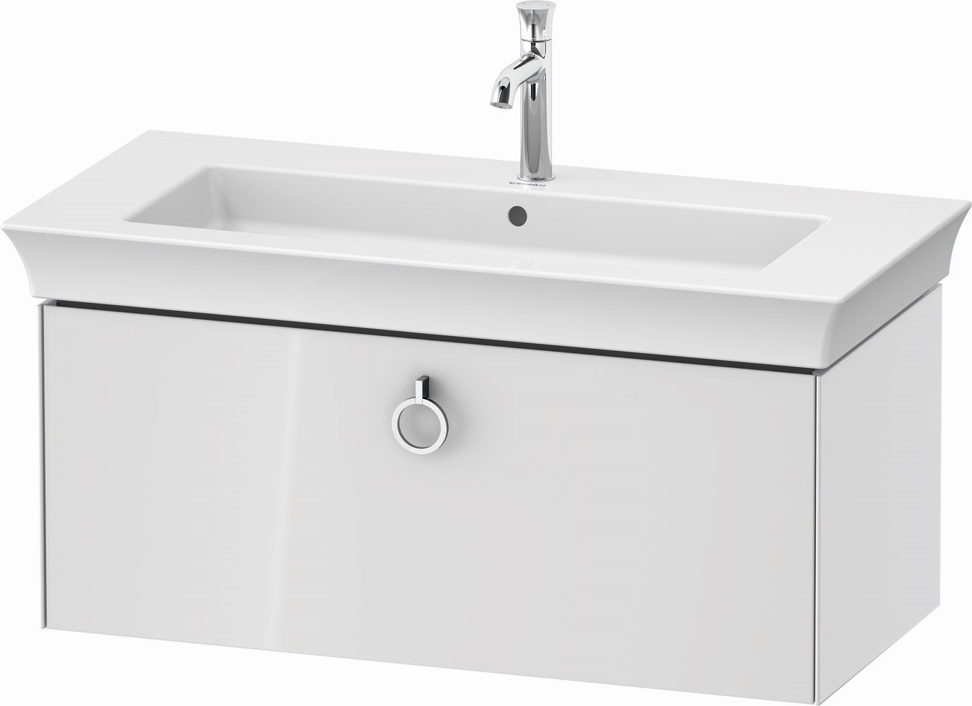 Duravit White Tulip Kabinett 98.4x45.8x41 cm Unterschrank hängend weiß WT425208585