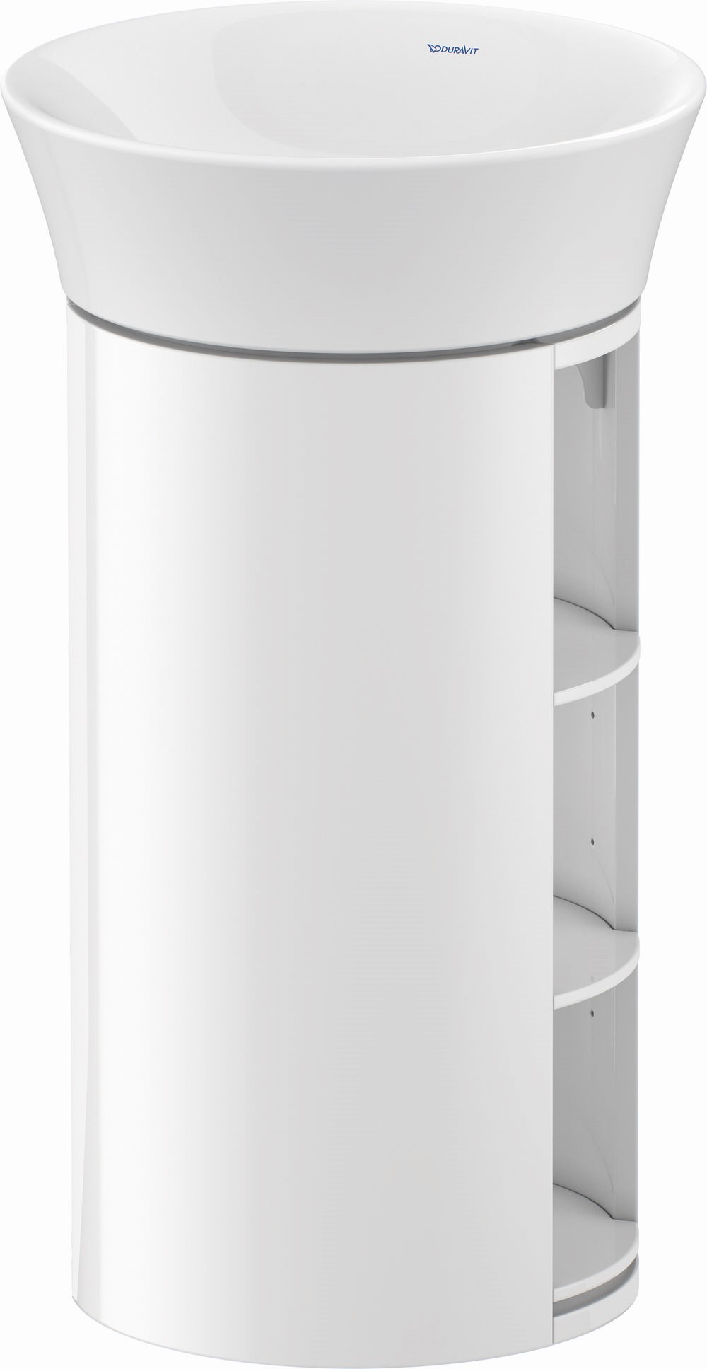 Duravit White Tulip Kabinett 35x41x75.1 cm Unterschrank stehend weiß WT423908585