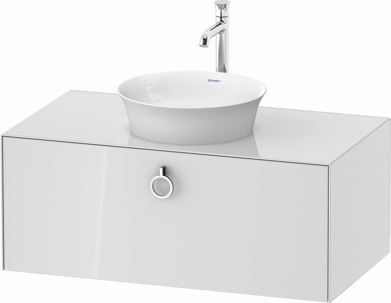 Duravit White Tulip Kabinett 100x55x40.8 cm Unterschrank hängend weiß WT498108585