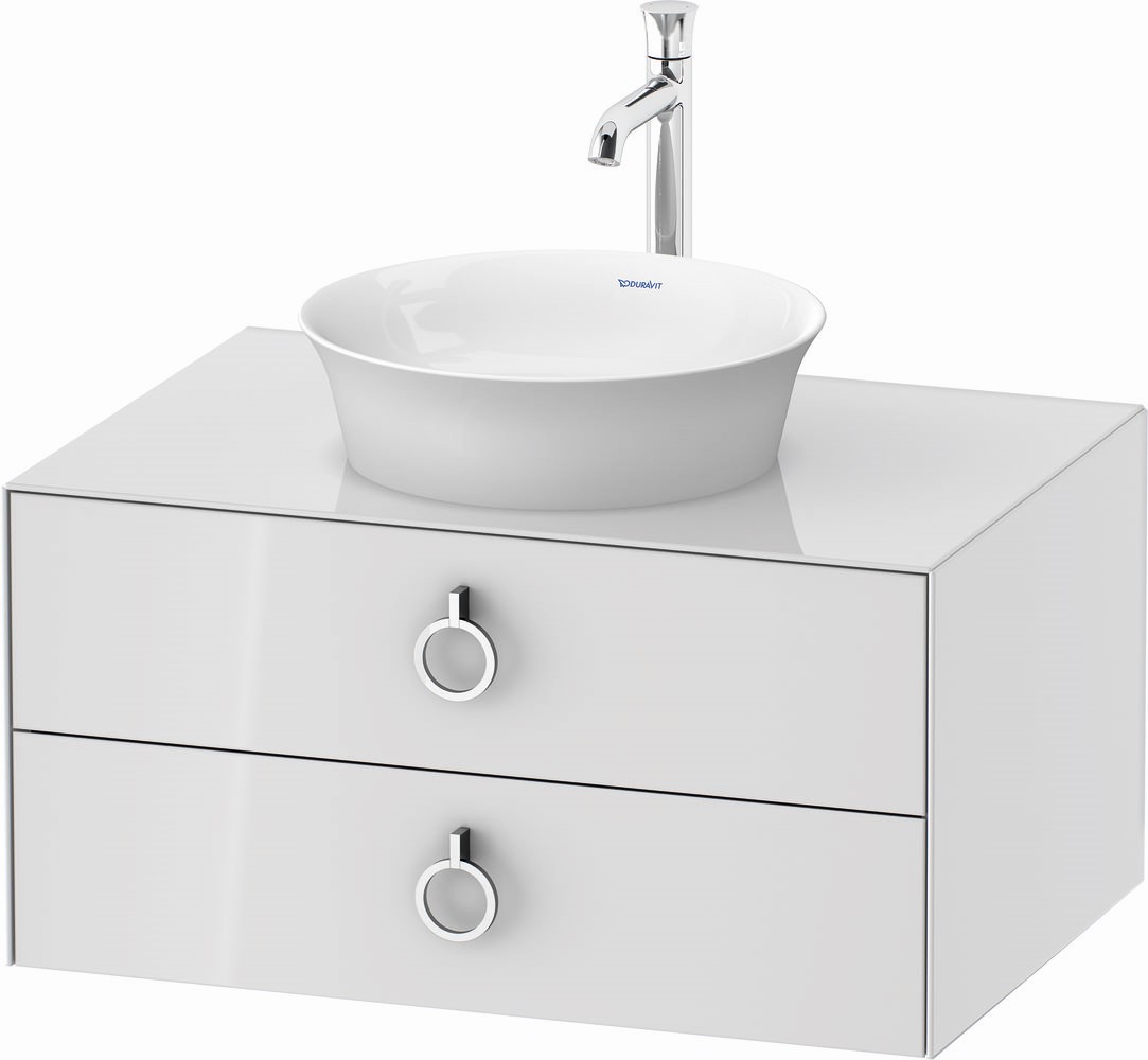 Duravit White Tulip Kabinett 80x55x40.8 cm Unterschrank hängend weiß WT499008585
