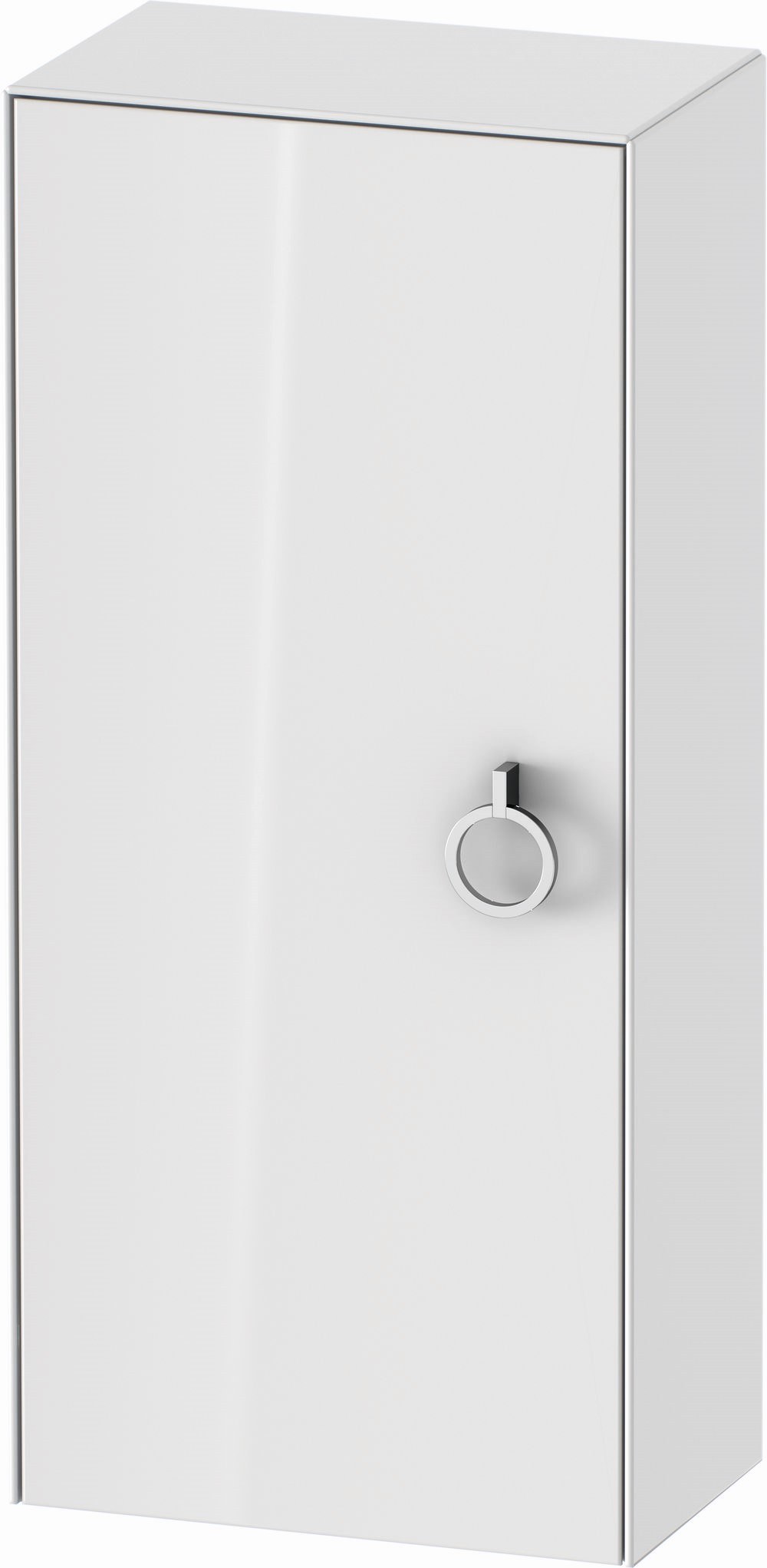 Duravit White Tulip Kabinett 40x24x88 cm Seitenschrank hängend weiß WT1323R8585