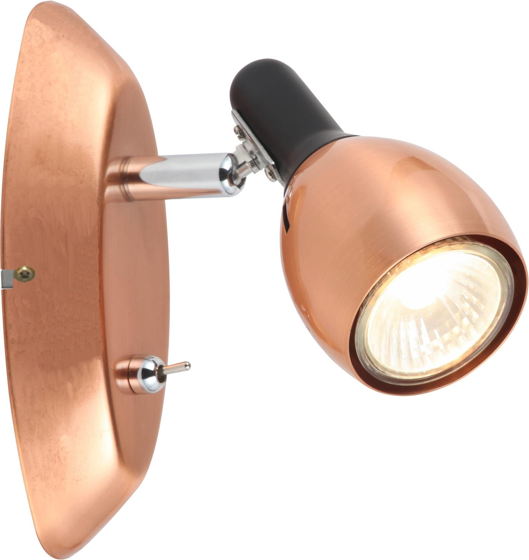 Candellux Cross Leuchter 1x50 W kupfer 91-32768