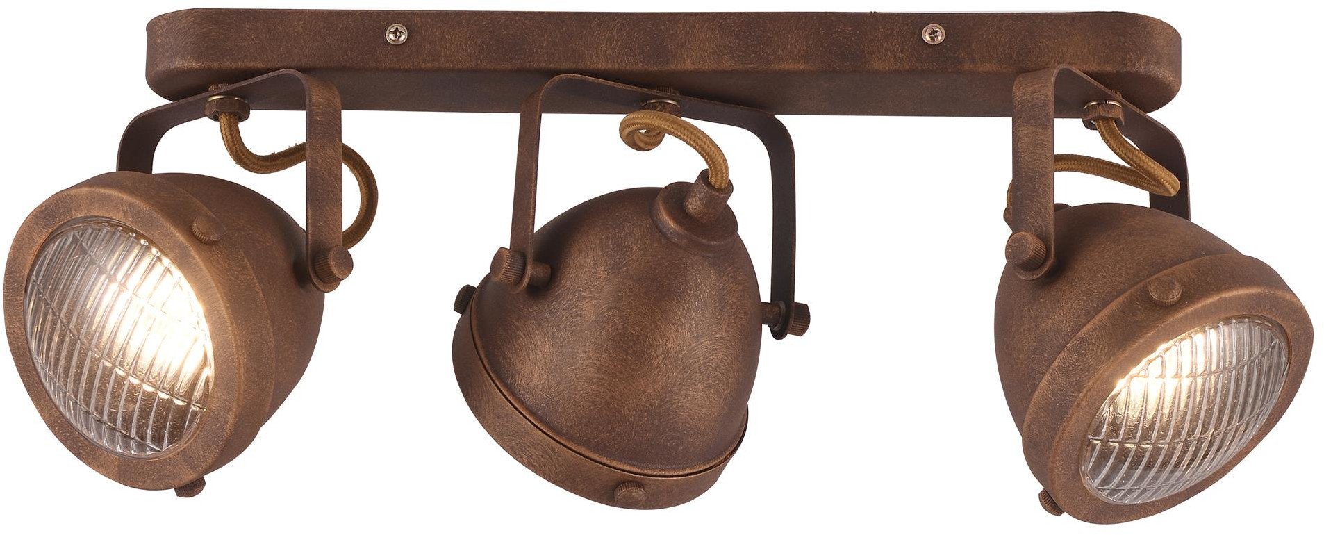 Candellux Frodo Deckenlampe 3x40 W braun 93-71088