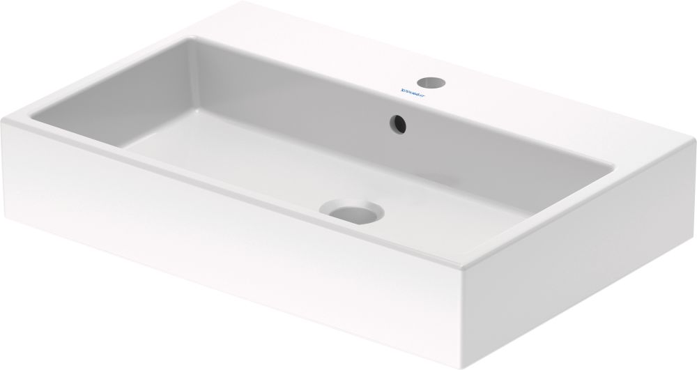Duravit Vero Air Waschbecken 70x47 cm rechteckig Aufsatzwaschbecken weiß 2350700027