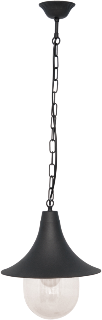Kaja Boston Hängelampe für den Außenbereich 1x60 W schwarz K-8131CZARNY
