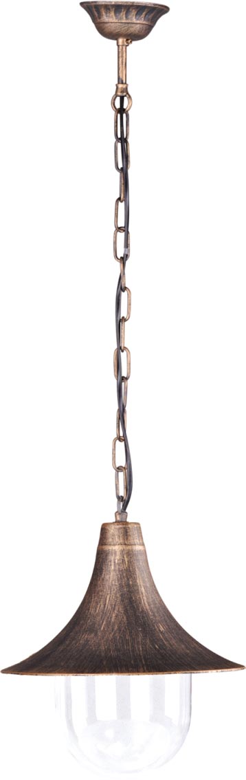 Kaja Boston Hängelampe für den Außenbereich 1x60 W schwarz-gold K-8126CZARNY/ZŁOTY