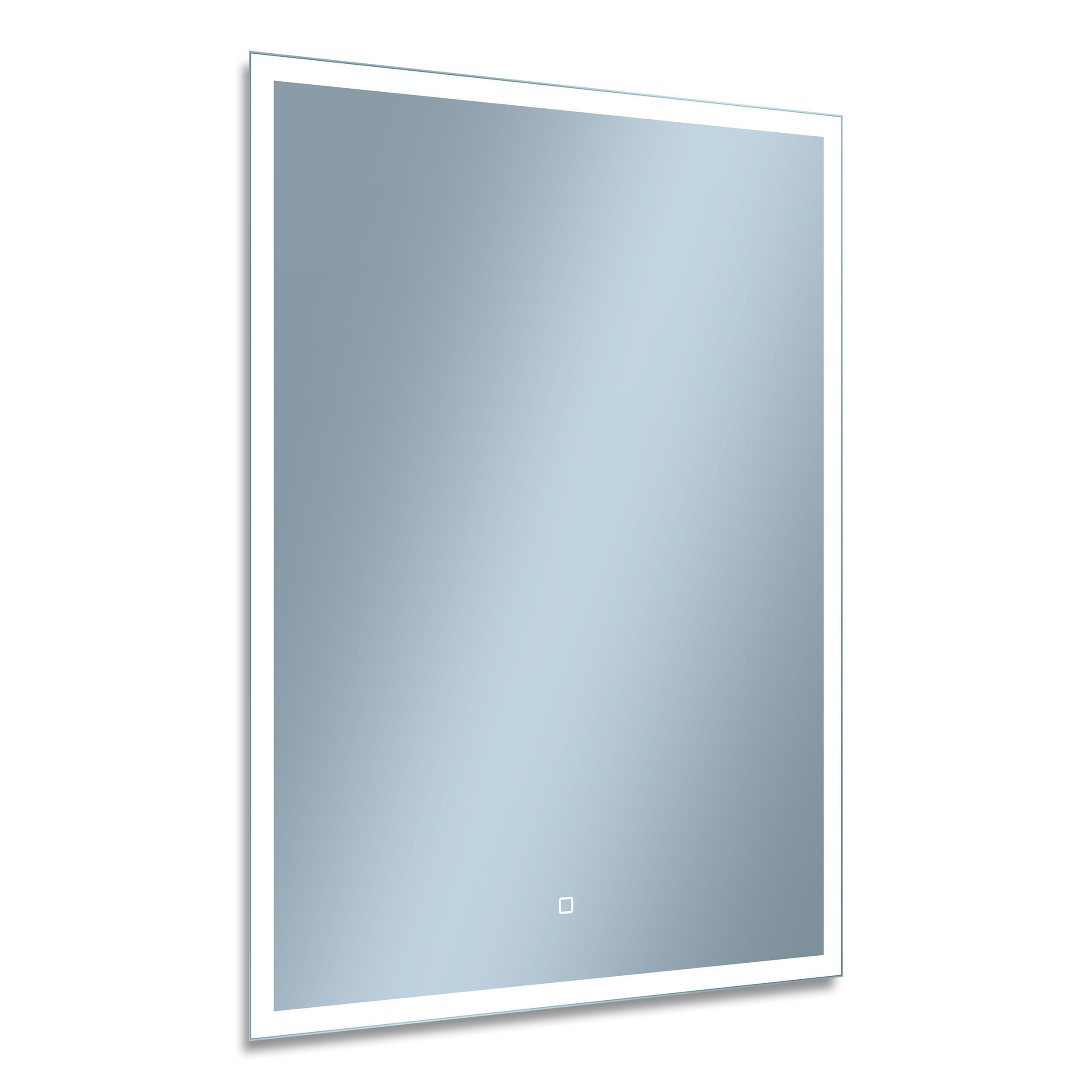 Venti Prymus Spiegel 60x80 cm rechteckig mit Beleuchtung silber 5907459662290