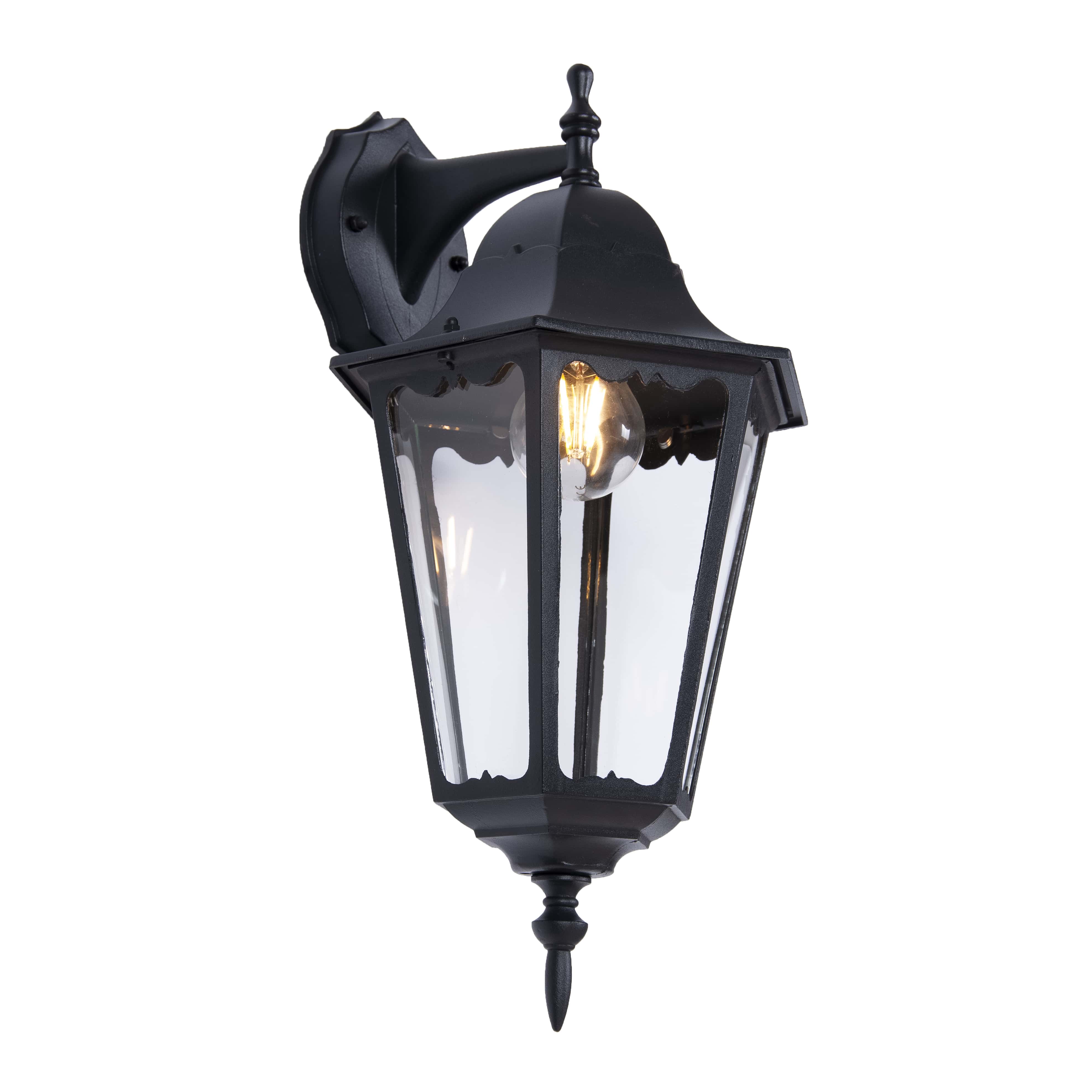 Kaja Lozana Außenwandleuchte 1x60 W schwarz K-5006ADOWNCZARNY