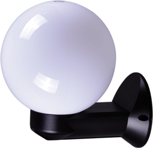 Kaja Astrid Außenwandleuchte 1x60 W schwarz-opal K-MB-OGRODNF2803L6OPAL