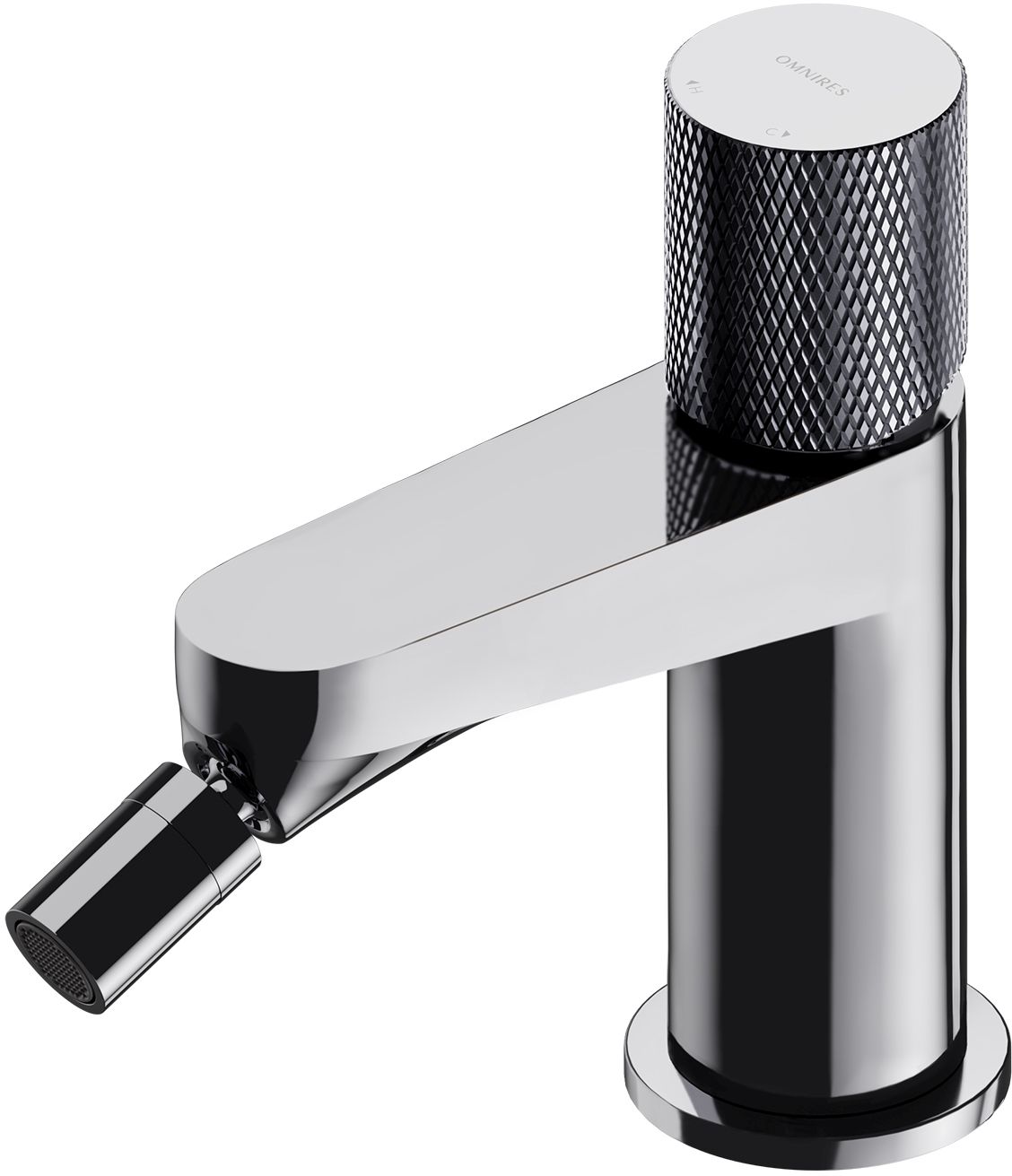 Omnires Contour Bidet-Wasserhahn stehend chrom CT8020CR