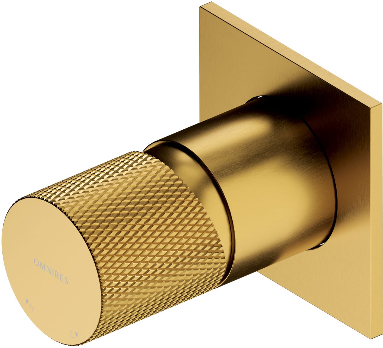 Omnires Contour Duschbatterie Unterputz gold CT8045GLB