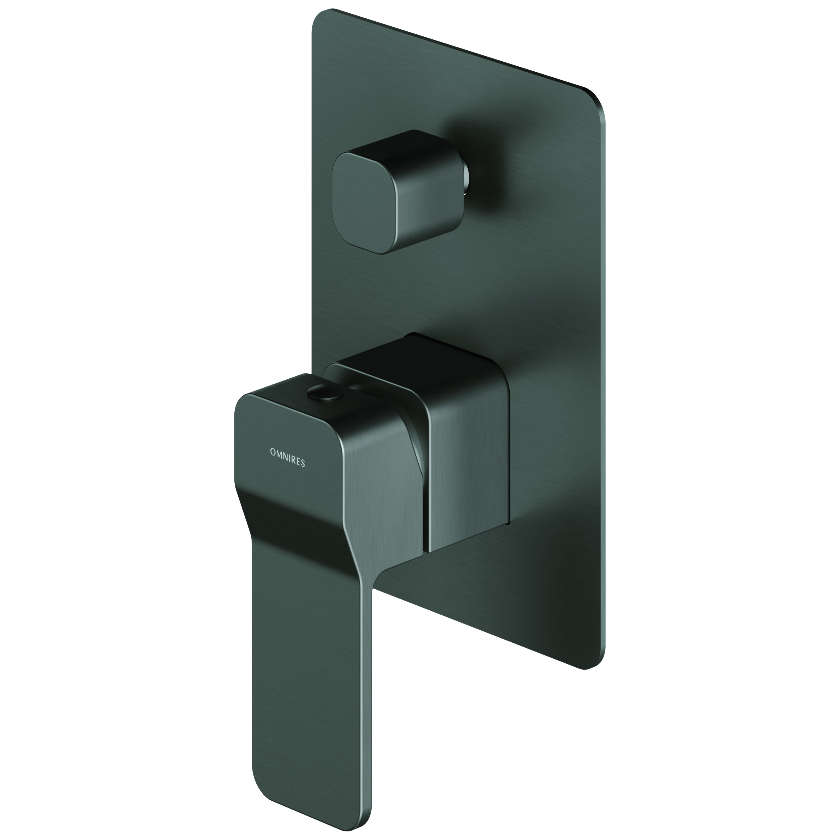 Omnires Slide Badewannen- und Duscharmatur Unterputz graphit SL7735GR