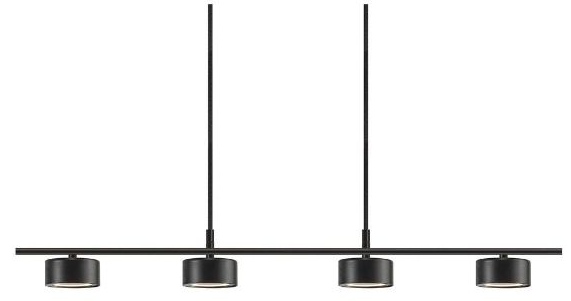 Nordlux Clyde Pendelleuchte 4x5 W schwarz 2010813003