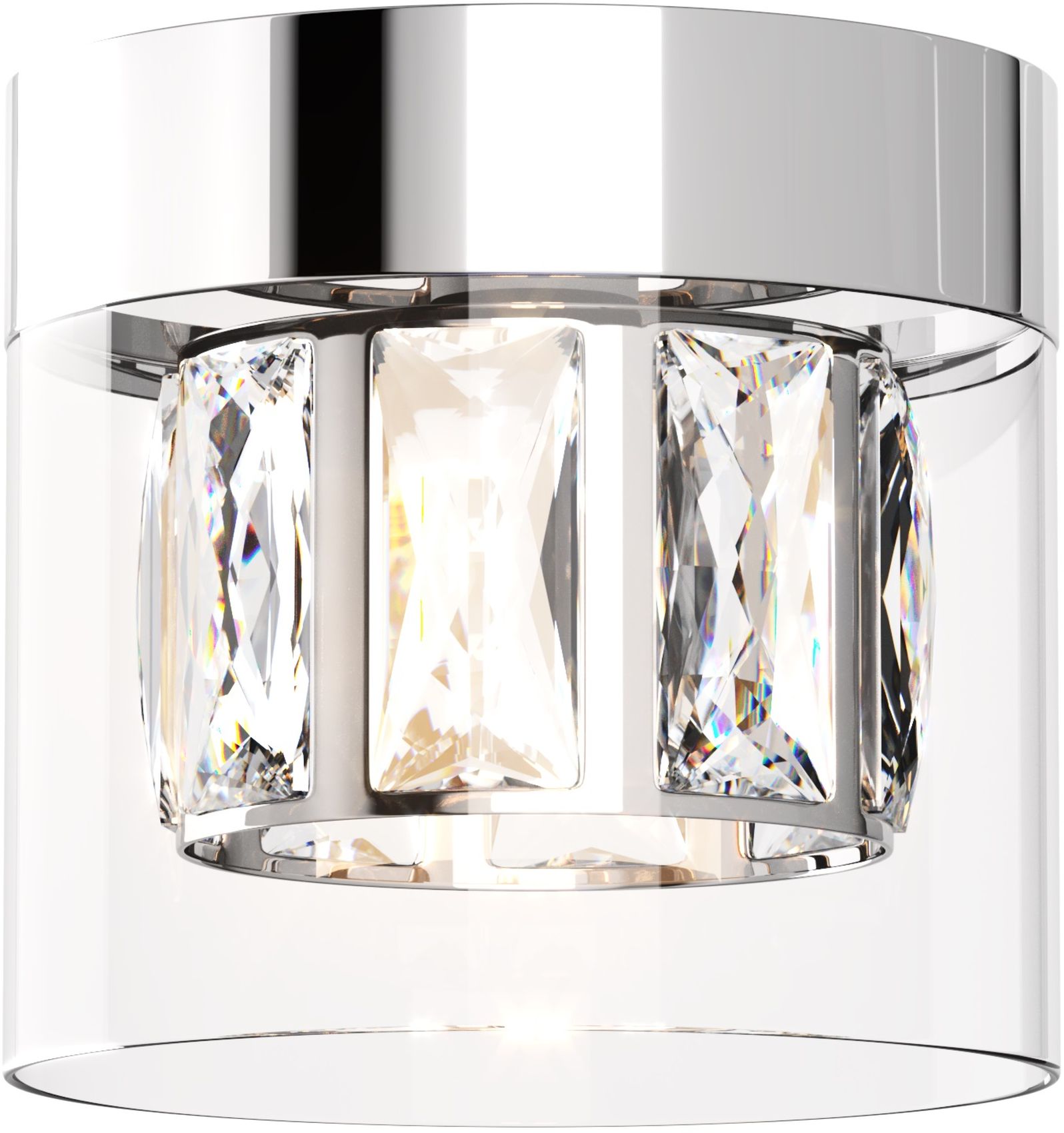 Zuma Line Gem Deckenlampe 1x28 W chrom-transparent C0389-01A-F4AC