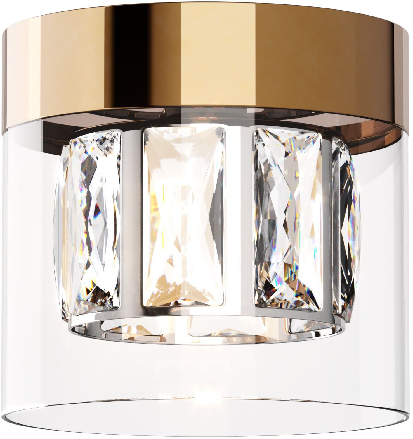 Zuma Line Gem Deckenlampe 1x28 W transparent-gold C0389-01A-F7AC